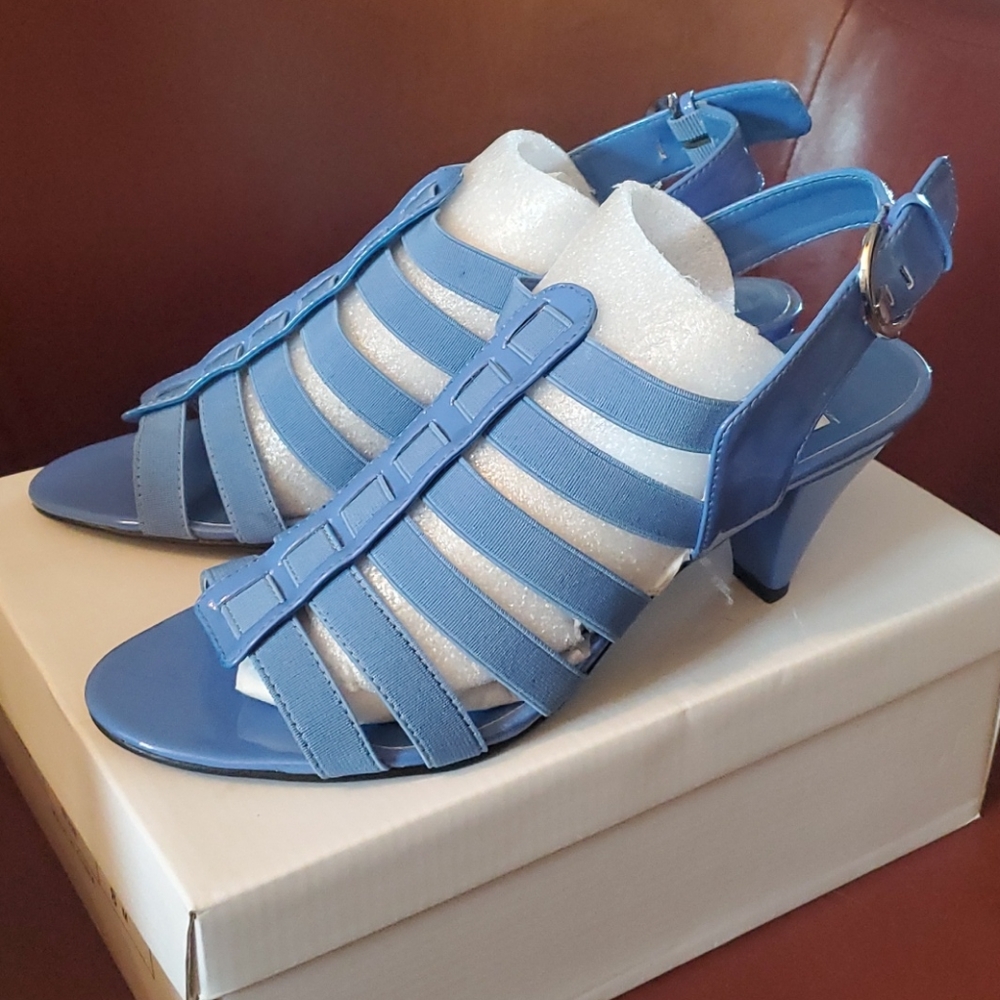 AJ Valenci strappy heels